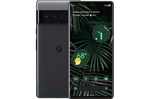 Google - Pixel 6 Pro 128GB (Unlocked) - Stormy Black