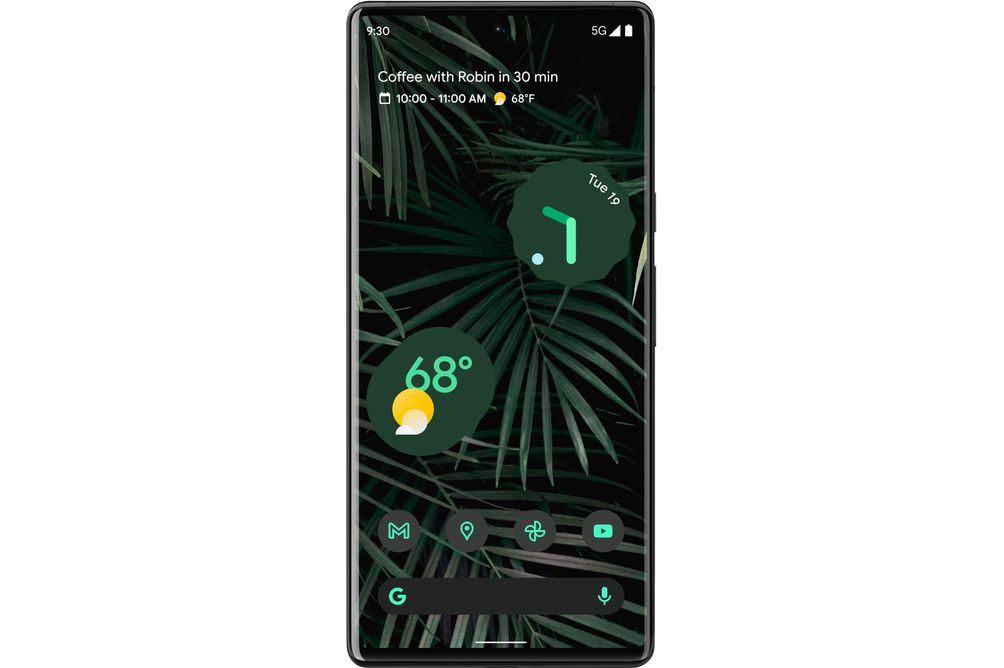 Google - Pixel 6 Pro 256GB (Unlocked) - Stormy Black