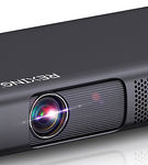 Rexing - PRD615 Smart DLP Projector HD 750 ANSI Lumens with 3D Video 40
