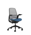 Steelcase - Series 1 Chair with Black Frame - Cobalt