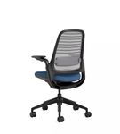 Steelcase - Series 1 Chair with Black Frame - Cobalt