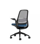 Steelcase - Series 1 Chair with Black Frame - Cobalt