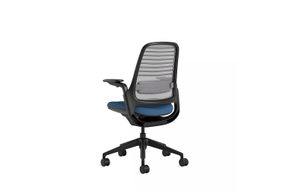 Steelcase - Series 1 Chair with Black Frame - Cobalt