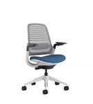 Steelcase - Series 1 Chair with Seagull Frame - Cobalt