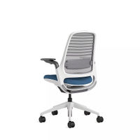 Steelcase - Series 1 Chair with Seagull Frame - Cobalt