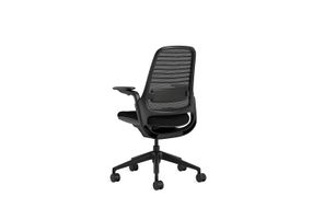 Steelcase - Series 1 Chair with Black Frame - Oatmeal