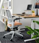 Steelcase - Series 1 Chair with Black Frame - Oatmeal