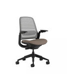 Steelcase - Series 1 Chair with Black Frame - Truffle