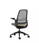 Steelcase - Series 1 Chair with Black Frame - Oatmeal