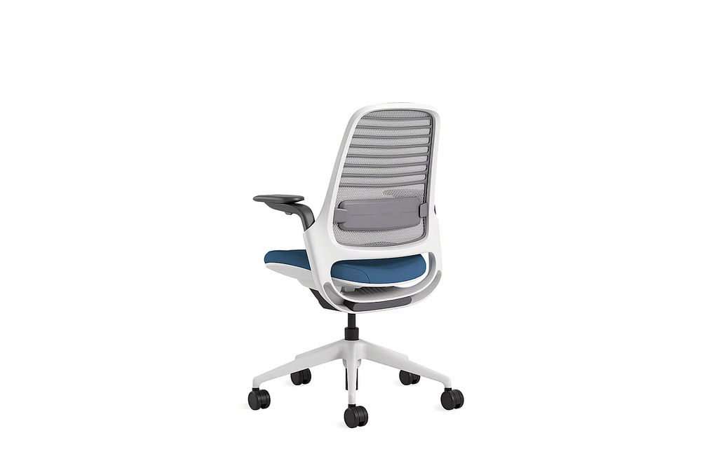 Steelcase - Series 1 Chair with Seagull Frame - Cobalt