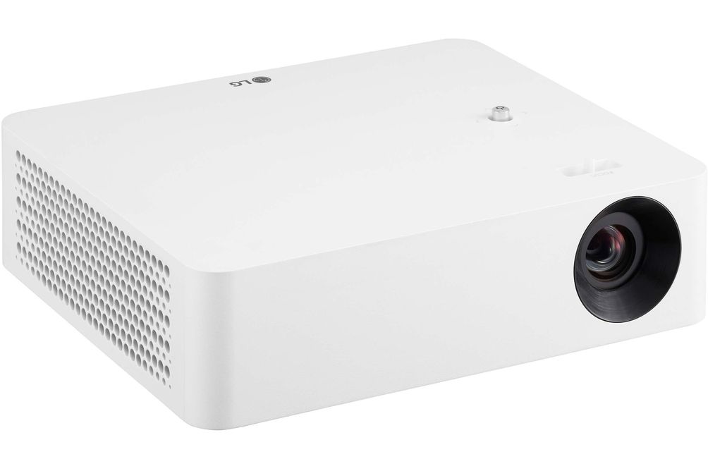 LG - CineBeam Full HD Smart DLP Portable Projector with HDR10 - White