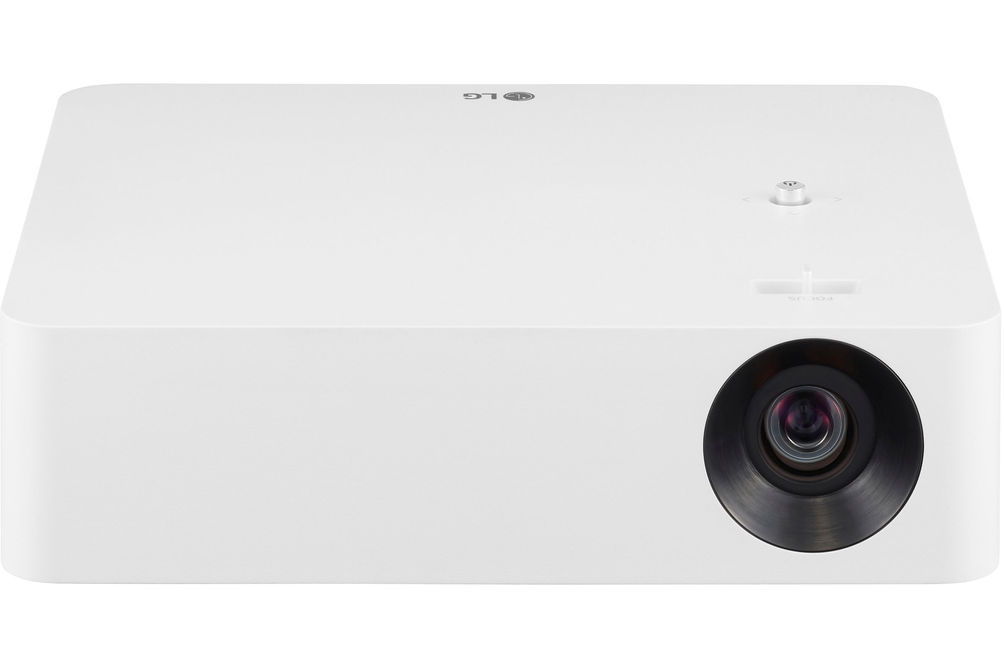 LG - CineBeam Full HD Smart DLP Portable Projector with HDR10 - White