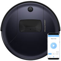bObsweep - PetHair Vision PLUS Wi-Fi Connected Robot Vacuum & Mop - Blackberry