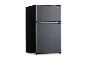 NewAir 3.1 Cu. ft. Compact Mini Refrigerator with Freezer and Can Dispenser, Black