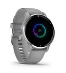 Garmin - Venu 2 Plus GPS Smartwatch 43 mm Fiber-reinforced polymer - Silver