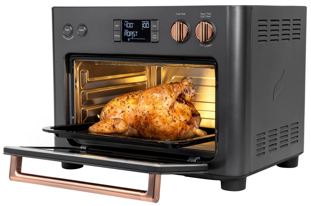 Caf - Couture Smart Toaster Oven with Air Fry - Matte Black