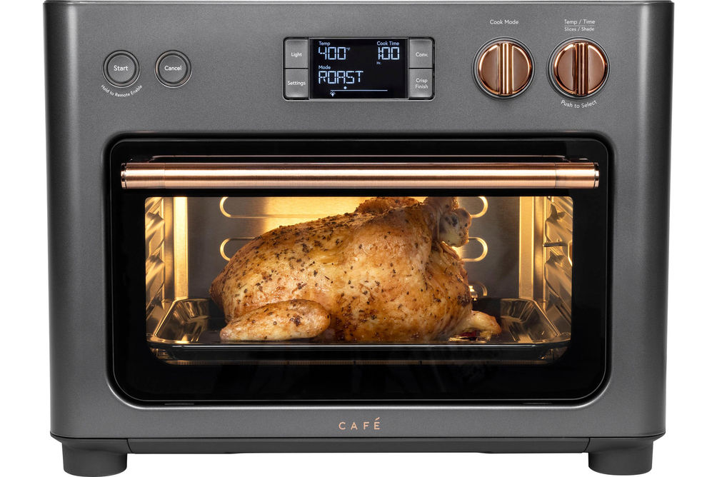 Caf - Couture Smart Toaster Oven with Air Fry - Matte Black
