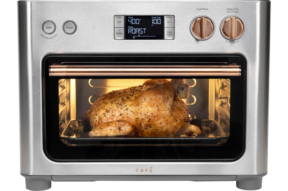 Caf - Couture Smart Toaster Oven with Air Fry - Stainless Steel