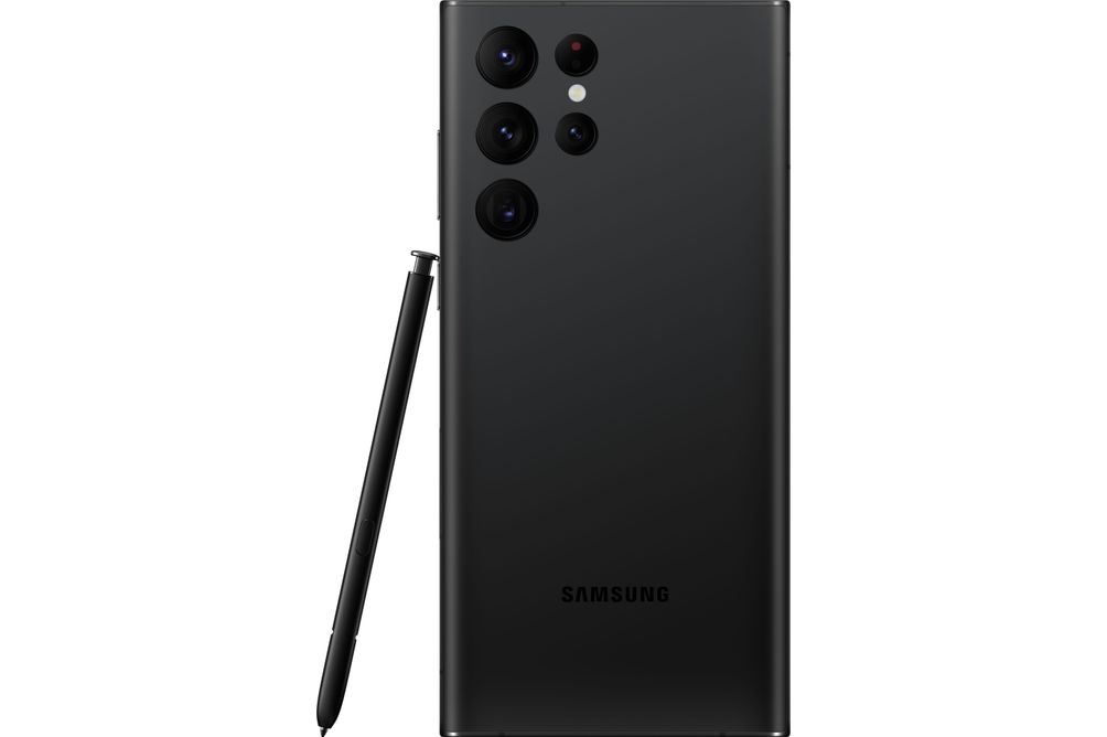 Samsung - Galaxy S22 Ultra 128GB (Unlocked) - Phantom Black