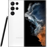 Samsung - Galaxy S22 Ultra 128GB (Unlocked) - Phantom White