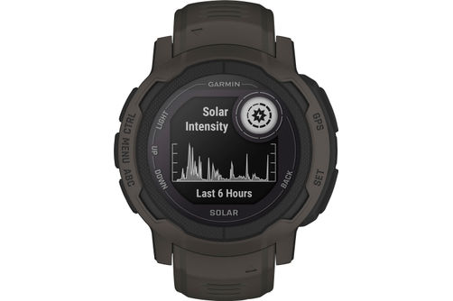 Garmin - Instinct 2 Solar 45 mm Smartwatch Fiber-reinforced Polymer - Graphite