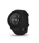 Garmin - Instinct 2 Solar Tactical Edition 45mm Smartwatch Fiber-reinforced Polymer - Black