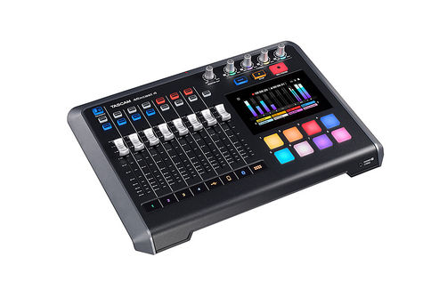 TASCAM - Mixcast 4 Podcast Station - Black