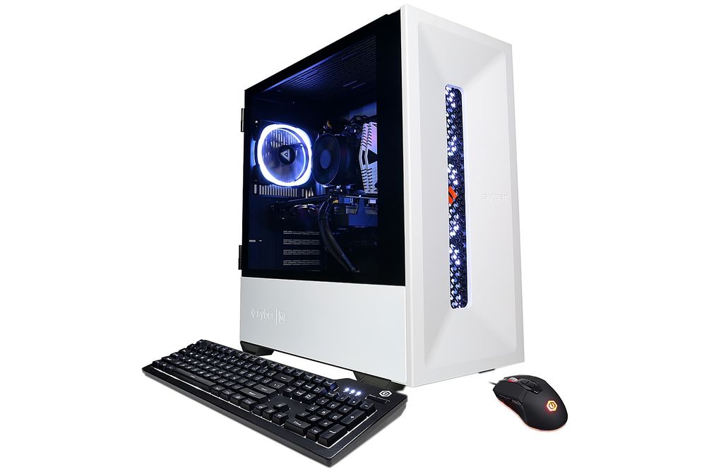 CyberPowerPC - Gamer Master Gaming Desktop - AMD Ryzen 5 5600G - 16GB Memory - NVIDIA GeForce RTX 3