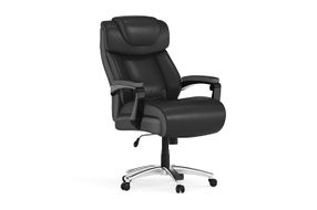 Flash Furniture - Hercules Big & Tall 500 lb. Rated LeatherSoft Ergonomic Chair w/Adjustable Headre