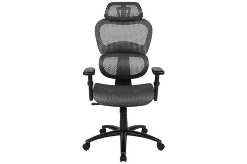 Flash Furniture - Lo Contemporary Mesh Executive Swivel Office Chair - Gray