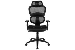 Flash Furniture - Lo Contemporary Mesh Executive Swivel Office Chair - Black