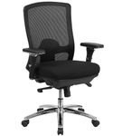 Flash Furniture - Hercules Contemporary Mesh 24/7 Big & Tall Swivel Multifunction Office Chair - Bl