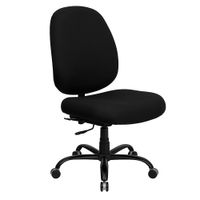 Flash Furniture - Hercules Contemporary Fabric Big & Tall Swivel Ergonomic High Back Office Chair -