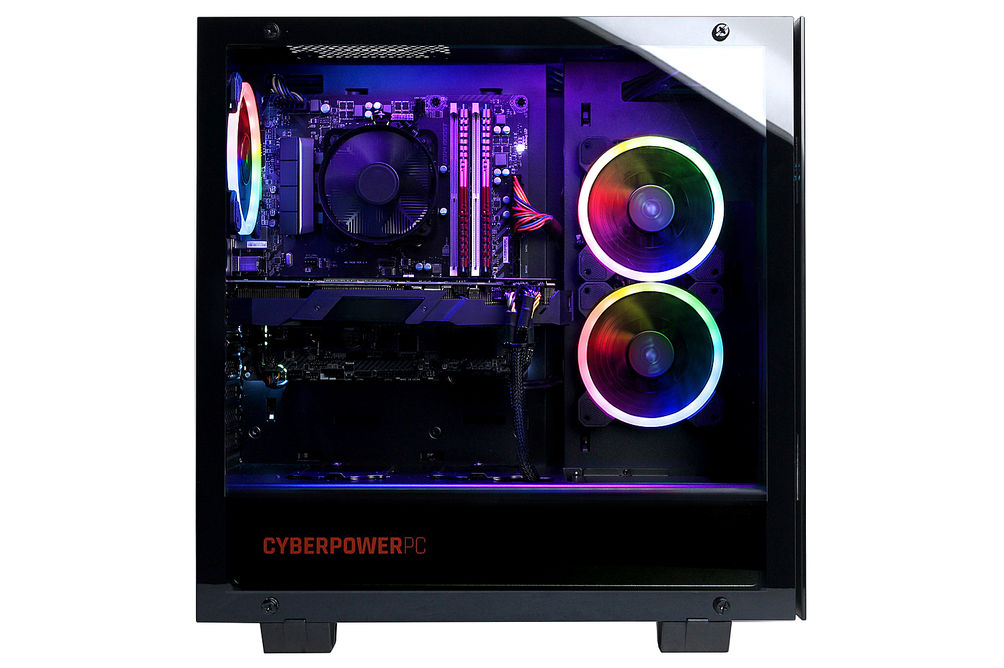 CyberPowerPC - Gamer Xtreme Gaming Desktop -Intel Core i3-12100F - 8GB Memory - NVIDIA GeForce RTX
