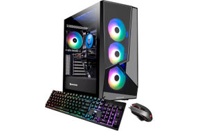 iBUYPOWER - SlateMR Gaming Desktop - Intel i5-11400F - 8GB Memory - NVIDIA GeForce RTX 3050 8GB - 4