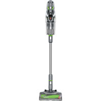 BISSELL - CleanView Pet Slim Cordless Stick Vacuum - Silver/Titanium with ChaCha Live Accents