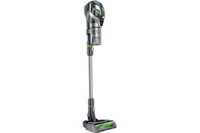 BISSELL - CleanView Pet Slim Cordless Stick Vacuum - Silver/Titanium with ChaCha Live Accents