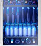 Zephyr - Brisas 24 in. 8-Bottle and 112-Can Single Zone Beverage Cooler - Stainless Steel