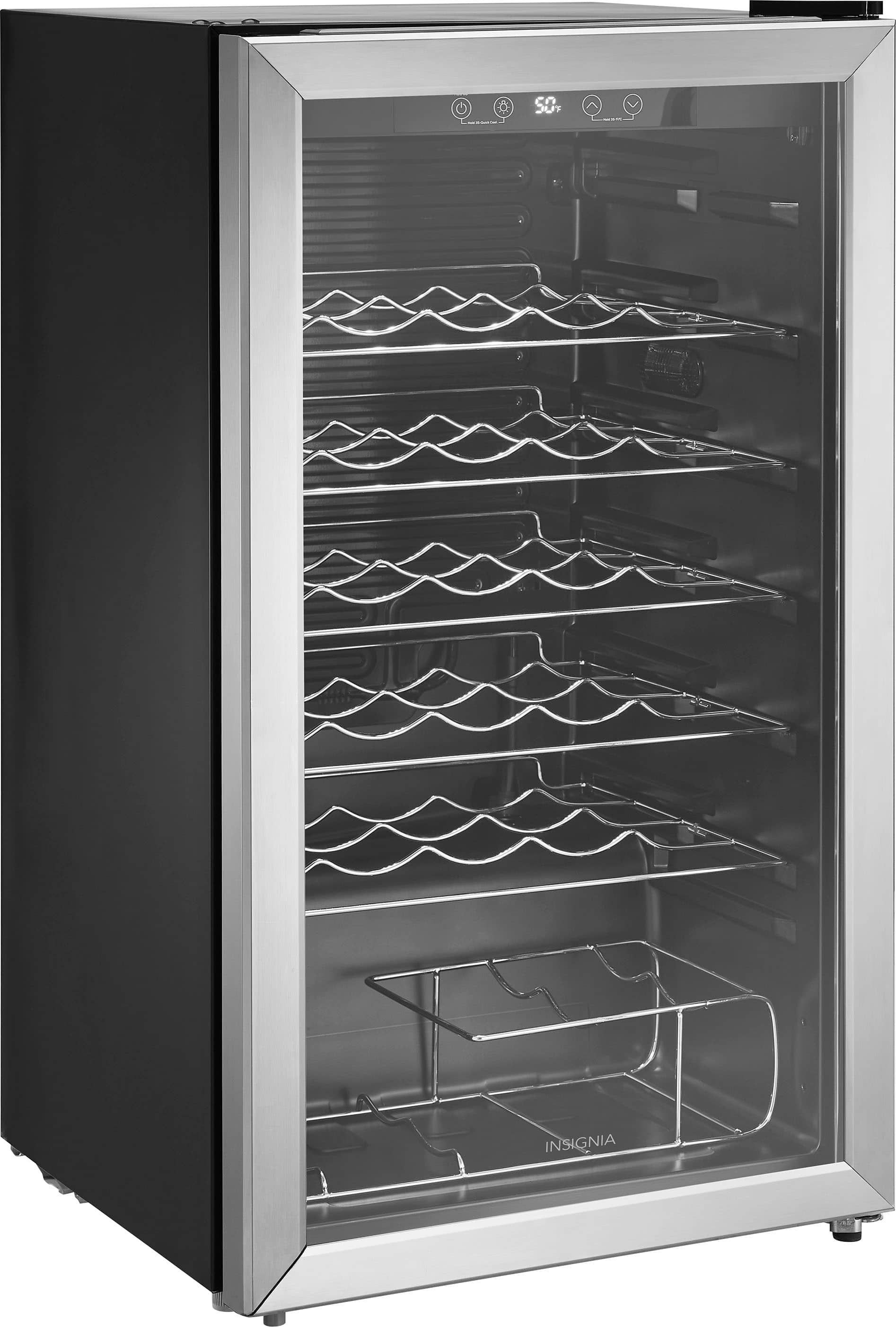 insignia wine cooler 29 bottles