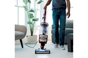 Shark - Rotator Lift-Away Upright Vacuum with PowerFins and Self-Cleaning Brushroll - Paprika