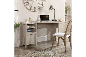 Sauder - Costa Corner Desk - Chalked Chestnut