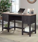 Sauder - Cottage Road Desk w Drawers - Raven Oak