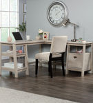 Sauder - Trestle L-Desk - Chalked Chestnut