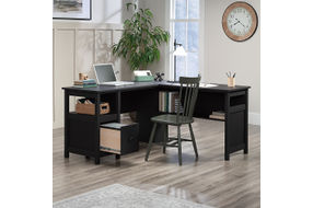 Sauder - Dawson Trail L-Desk - Raven Oak