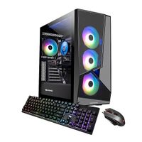 iBUYPOWER - SlateMR Gaming Desktop - i7-11700F - 16GB Memory - AMD Radeon RX 6600 XT - 480GB SSD -