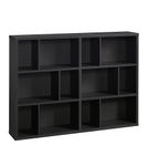 Sauder - Horizontal Bookcase - Black