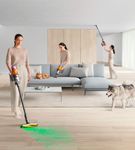 Dyson - V12 Detect Slim Cordless Vacuum with 8 accessories - Yellow/Iron