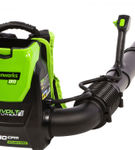 Greenworks - 80-Volt Cordless Backpack Leaf Blower - 180 MPH/610 CFM (2.5Ah Battery and Charger Inc