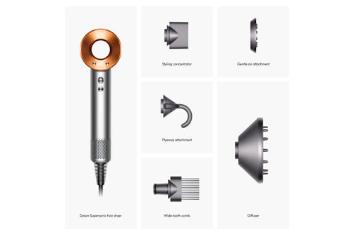 Dyson - Supersonic Hair Dryer - Nickel/Copper