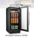 Lanbo - 15 Inch 76 Can Compressor Beverage Cooler with Precision Temperature Controls and Quiet Ope